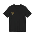 Velmont Noir Signature Tee front view 