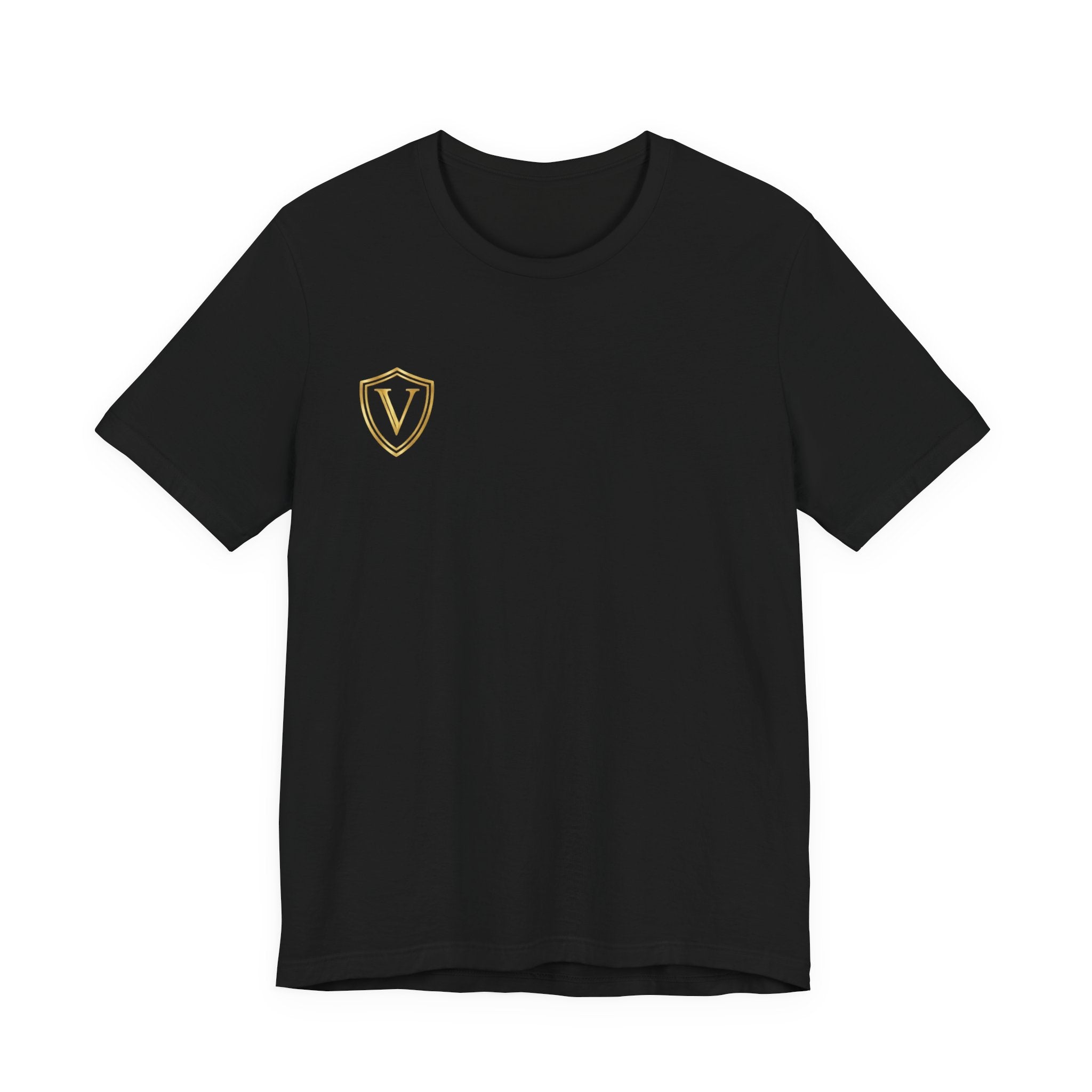 Velmont Noir Signature Tee front view 