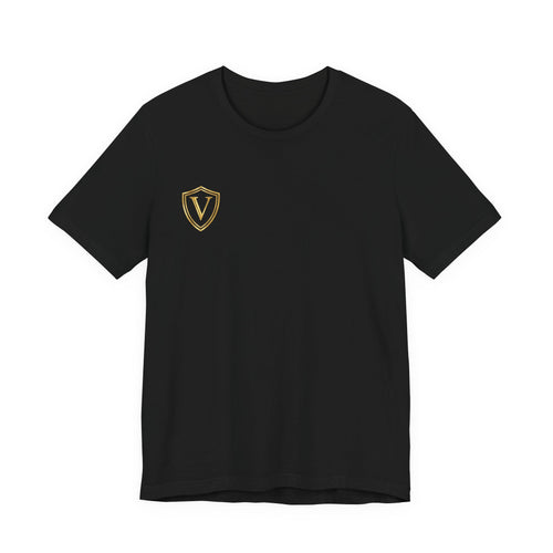 Velmont Noir Signature Tee front view 